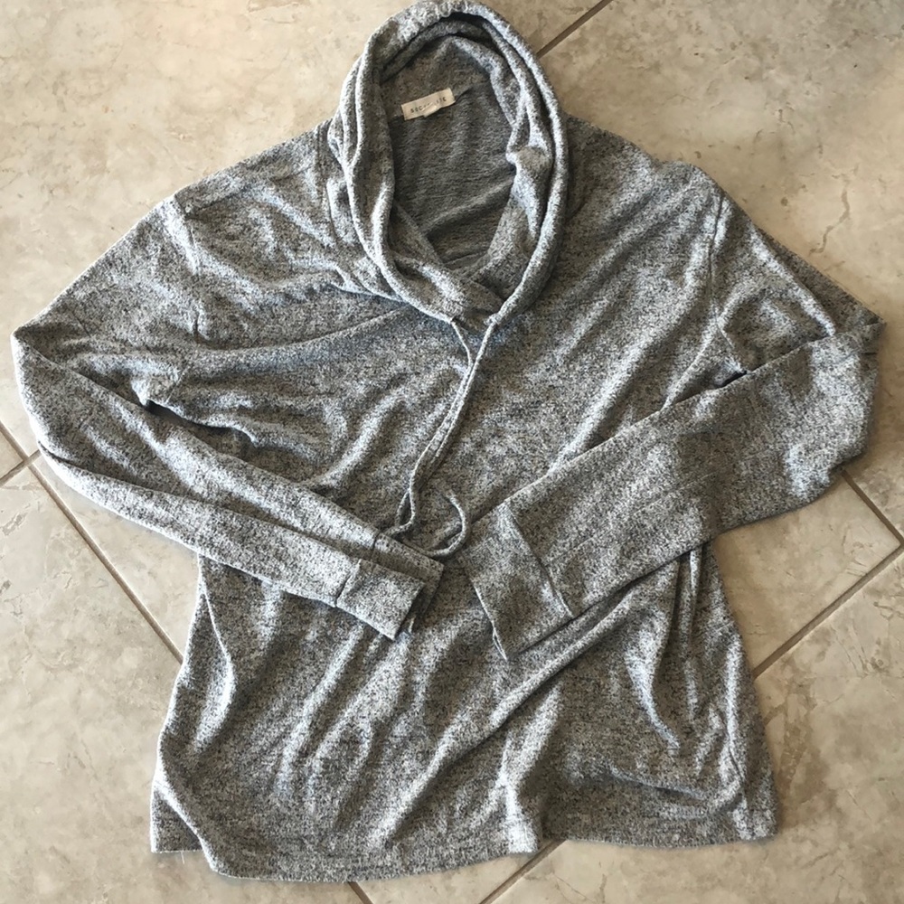Cowl neck sweatshirt